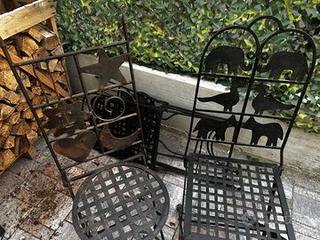 Sedie d'autore da esterno