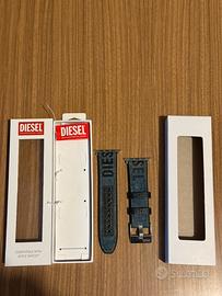 Cinturino Apple Watch DIESEL - Pelle/Denim - NUOVO