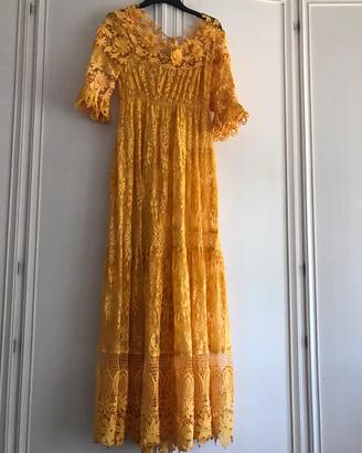 Abito pizzo lungo Antica Sartoria Positano