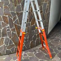 Scala multiusogradini 4 x 4, scala telescopica