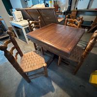 Games table with 4 chairs