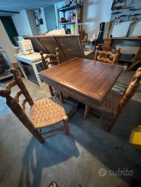 Games table with 4 chairs