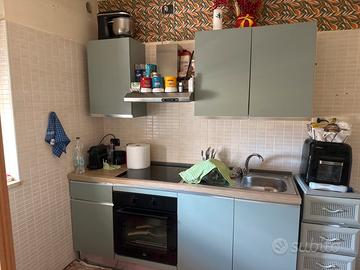 Cucina divano salotto