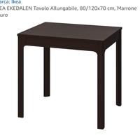 tavolo marrone scuro 