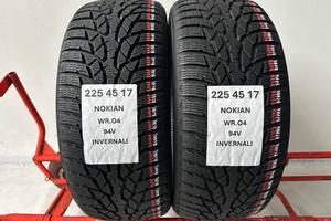 2 gomme 225 45 17 NOKIAN INVERNALI