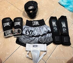 kit conpleto kickboxing/boxe100€ tratabili
