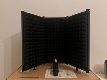 Schermo di isolamento per microfono