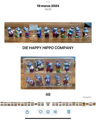 Sorpresine Kinder DIE HAPPY HIPPO COMPANY lotto