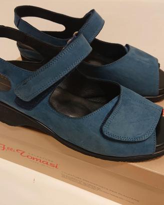 Scarpe comode signora in Nabuk F.lli Tomasi mis 38