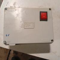 Cassetta avvio motore con termico nuova 