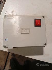 Cassetta avvio motore con termico nuova 