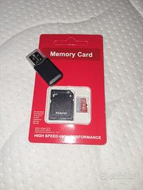 scheda sd + chiavetta