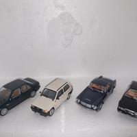 4 modellini 1/43