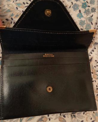 gucci portafoglio porta documenti vintage