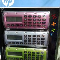 CALCOLATRICE HP QUICK CALC     KIT 3 PEZZI   NUOVO