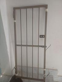Cancello in ferro nuovo cm 70x160