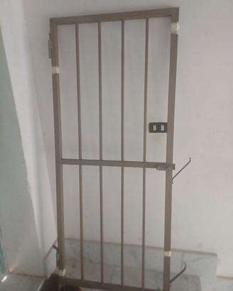 Cancello in ferro nuovo cm 70x160