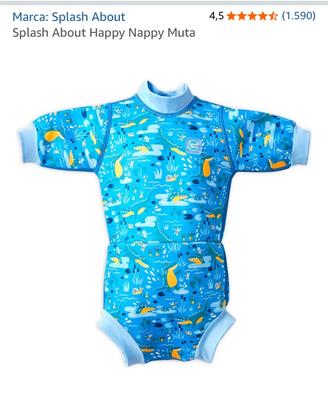 Muta piscina bambino con pannolino incorporato
