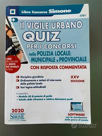 Libro quiz concorsi vigile urbano polizia locale