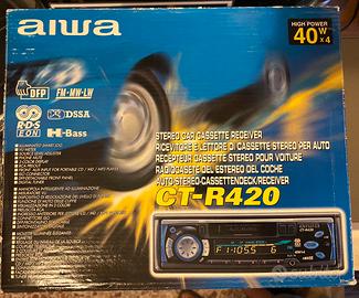 Autoradio a cassette Aiwa Ct-R240    NOS