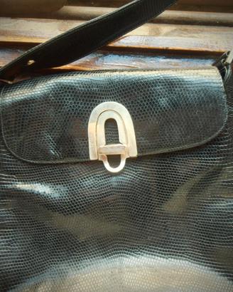 Borsa in pelle di lucertola Gucci