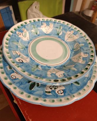  Piatti in ceramica Vietrese