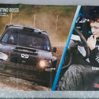 Poster Valentino Rossi rally nuova Zelanda 1996