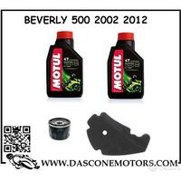 Kit tagliando beverly 500 2002 2012