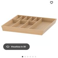 porta posate legno ikea