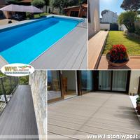 Listoni pavimento WPC doga millerighe esterno legn