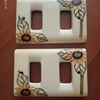Dieci Placche in ceramica