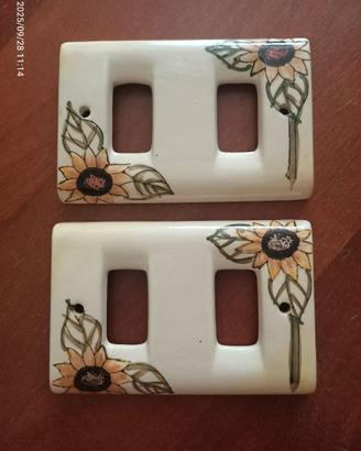 Dieci Placche in ceramica