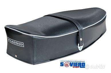 Sella Blu Scuro Con Scritta Vespa 125 150 Sprint