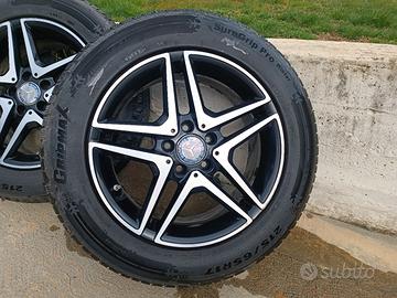 cerchi con gomme invernali 