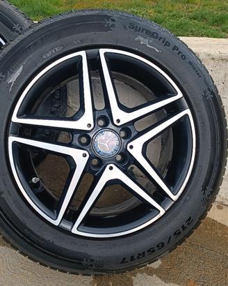 cerchi con gomme invernali 