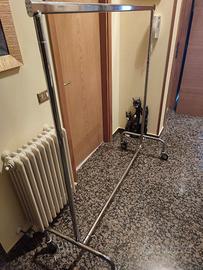 Stender appendiabiti estensibile in acciaio