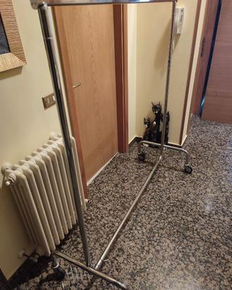 Stender appendiabiti estensibile in acciaio