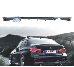 DIFFUSORE BMW F30 F31 LOOK M PERFORMANCE DOPPIA US
