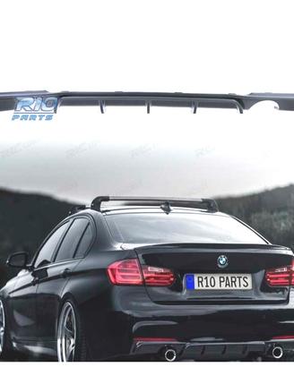 DIFFUSORE BMW F30 F31 LOOK M PERFORMANCE DOPPIA US