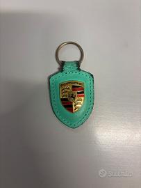 Portachiavi Porsche originale in pelle
