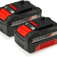 Einhell Originale PXC Twin Pack 4,0 Ah Batterie, 1