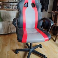 Sedia da Gaming, praticamente Nuova