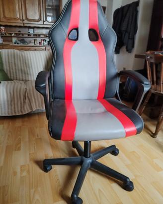 Sedia da Gaming, praticamente Nuova