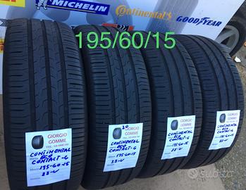 Gomme usate 195/60/15