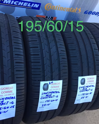 Gomme usate 195/60/15