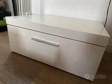 Comodini bianco lucido