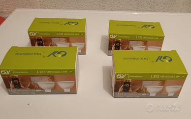 8 Faretti LED Smart MR16 GU5.3 5W GY Bravotecno