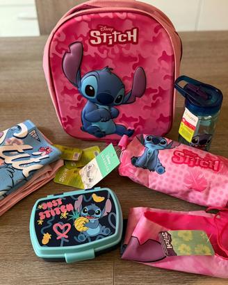 Zaino e kit asilo stitch