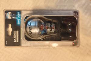 Pomello cambio alluminio led blu.