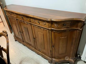 Credenza e cristalliera anni '70